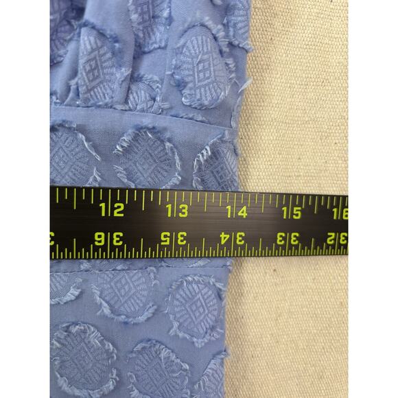 Current Air Anthropologie Womens Baby Doll Fairy Peasant Dress Size S Periwinkle - Picture 5 of 9